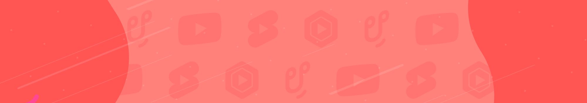 Banner featuring symbols related to YouTube Studio.